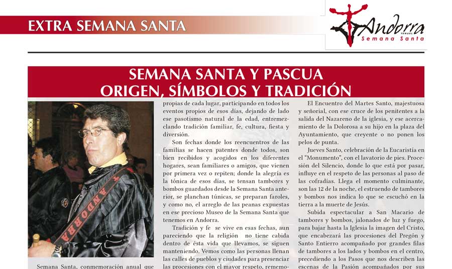 Extra Semana Santa Andorra 2014